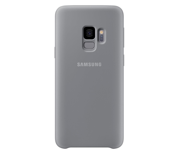 Etui Silicone Cover do Samsung Galaxy S9 szare - 405918 - zdjęcie